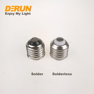 Bán Buôn Bóng Đèn Lắp Ráp Phụ Kiện Vít Loại Giữ Đèn E27 <span class=keywords><strong>E39</strong></span> <span class=keywords><strong>E40</strong></span> Brass Mạ Niken Bulb Cơ Sở, ACC-CAP - Product Image 4