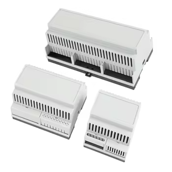 Custom Odm Oem Industrial Control ABS Plastic Waterproof Modular Distribution Box Junction Box Electrical Din Rail Enclosure