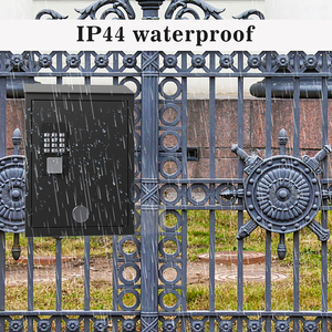 Buzón de Metal montado en la pared de gran capacidad resistente a la intemperie Buzón de <span class=keywords><strong>correos</strong></span> inteligente Buzón <span class=keywords><strong>digital</strong></span> exterior con cerradura electrónica - Product Image 5
