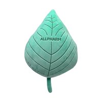 Jouet en peluche personnalisé avec logo, feuille de ginkgo, feuille d'érable, petite plante mignonne, poupées en peluche, compagnon, coussin apaisant, poupées souriantes de dessin animé