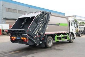 Vente chaude, neuve ou d'occasion, 8 tonnes 10 tonnes, Chine Camion à ordures compacteur Camion à ordures - Product Image 6