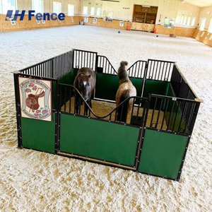 Écurie à chevaux Anping en bambou avec revêtement en poudre, vente en gros d'écuries à chevaux, <span class=keywords><strong>abri</strong></span> pour chevaux, stalles, granges - Product Image 5