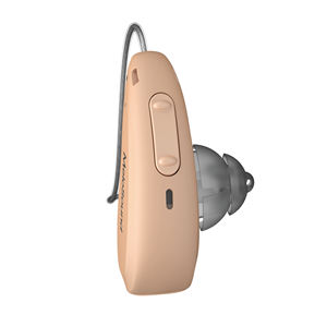 Melosound BTE หูฟังเครื่องขยายเสียงอุปกรณ์ช่วยฟังใหม่สำหรับผู้สูงอายุที่มีการสูญเสียการได้ยินผลิตภัณฑ์ที่ใช้แบตเตอรี่ - Product Image 1