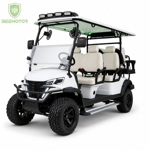 Golf <span class=keywords><strong>Cart</strong></span> Elettrico a 6 Posti per Fattoria, Fuoristrada, con Ruote Grandi e Robuste, 72 Volt, Batteria al Litio e Spoiler - Product Image 2