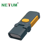 Lecteur de codes-barres 2D sans fil portable NETUM X-6800 à tête rotative pour inventaire, TPV et gestion des stocks