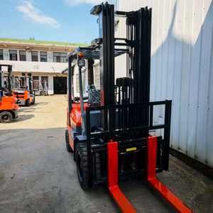 Offre Spéciale – Chariot Élévateur Diesel d'Occasion 3T, Hauteur de Levage 3,0m, pour Terrains Accidentés, Engin de Construction, Garantie 1 An - Product Image 4