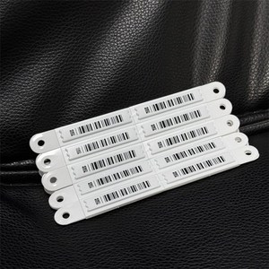 Étiquette de sécurité souple antivol durable EAS AM 58kHz (2500 pièces) avec cordon pour vêtements, bijoux et magasins de détail - Product Image 5