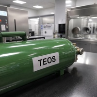 TEOS (Tetraetil Orto Silicato) de Ultra Alta Pureza 9N, 99.9999999%, Grado Semiconductor, Precursor CVD, Proveedor de Cilindros de 40L, 47L, 50L
