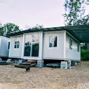 Contenedor de expansión plegable de doble ala, Exportación de habitación, móvil, desmontable, casa de estar, actividad, ala, conveniente contenedor plegable - Product Image 1