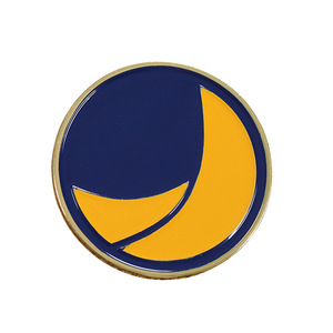 Badge en métal émaillé personnalisé, circulaire, sans nickel, cadeau d'entreprise - Product Image 5