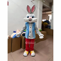 Costumes de mascotte Shengchi personnalisés en mousse EVA, lapin en peluche, thème animal adulte, Pâques, fête d'anniversaire, carnaval, défilé de vacances