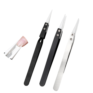 ที่หนีบปลายเล็บ OEM 3 แบบ ด้ามเซรามิก ใบมีดสแตนเลส ตรงคม สำหรับต่อเล็บ ตกแต่งเล็บ และจัดแต่งทรงเล็บ - Product Image 1