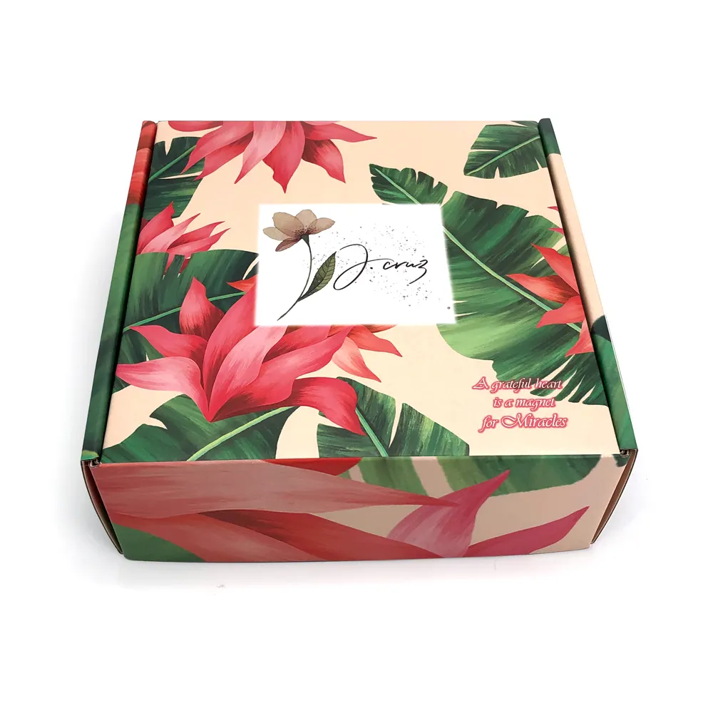 カスタムロゴカラーファンシーデザイン段ボールギフトボックス包装紙箱化粧品スキンケアまつげリップスティックリップグロス