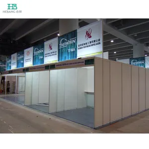 Hebang Aluminum Exhibition Booth With Shell Scheme 3X3 Standard Booth