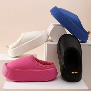 Chaussons d'hiver imperméables et chauds en coton pour couple, sensation de marche ultra-douce, semelle épaisse et respirante, modèle 6.0 - Product Image 1