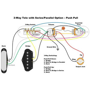 Micros de guitare L Brand pour style vintage, bobine simple Alnico V, avec interrupteur 3 positions et commande push-pull 1V+1T, finition chromée - Product Image 6