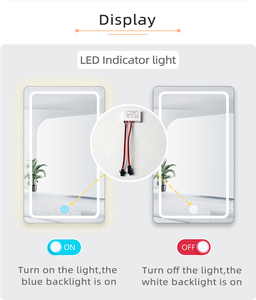 สวิตช์กระจก YF-CMSS-12TC ไฟ LED แบบอุปนัย12V 5A 60W สองสีสวิตช์หน้าจอสัมผัสสำหรับโรงแรมสวิตช์กระจกอัจฉริยะ - Product Image 4