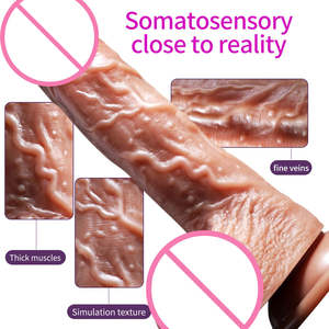 12 Zoll XXL Silikon <span class=keywords><strong>dildo</strong></span> mit Fernbedienung, Big Thrust ing Vibrator & Strap-On <span class=keywords><strong>Anal</strong></span> Sexspielzeug für Frauen - Product Image 5