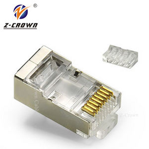Connecteurs pour câbles Cat8 UTP, deux connecteurs Cat6 pour la connexion au réseau Cat5e Cat5, prise RJ45 sans outil <span class=keywords><strong>RJ4</strong></span> - Product Image 6