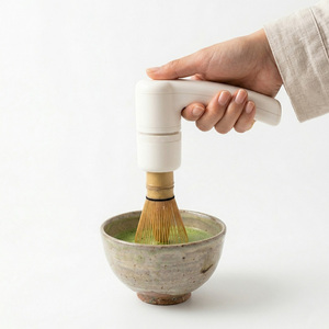 Batidora de <span class=keywords><strong>Matcha</strong></span> Ceremonial con Logotipo Personalizado OEM, Fácil de Usar, sin Esfuerzo, Tipo Batería, para Chasen de Bambú - Product Image 1