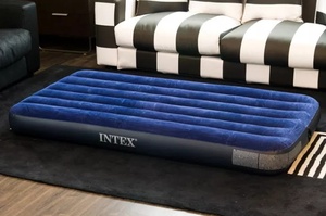 Colchón <span class=keywords><strong>Inflable</strong></span> <span class=keywords><strong>INTEX</strong></span> 64757 <span class=keywords><strong>Twin</strong></span> Classic Downy Flocked - Product Image 4