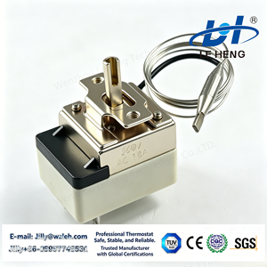 Verhoger voor verwarmingstoestellen op hoge temperatuur Capillaire thermostaat Knop Schakelaar Verstelbare thermostaat Oven Elektrische waterkokers Keramiek Hisakage - Product Image 3