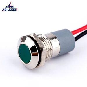 12Mm Đa-Màu Sắc LED 6V 12V 24V 220V Kim Loại Chỉ Số Ánh Sáng 12Mm Không Thấm Nước Đèn Tín Hiệu - Product Image 5