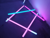 Barre de lumières Dmx Led alimentée par batterie sans fil Barre de lumière Dj pour intérieur extérieur Projet Party Event Light