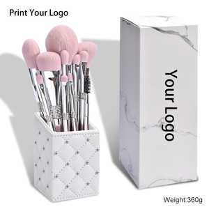 11 <strong>Silver</strong> Bright Queen's Senior <strong>Makeup</strong> Brush Set, Soft hay <strong>Eye</strong> Shadow, <strong>Makeup</strong> Artist's Complete Set of Tools. - Product Image 6