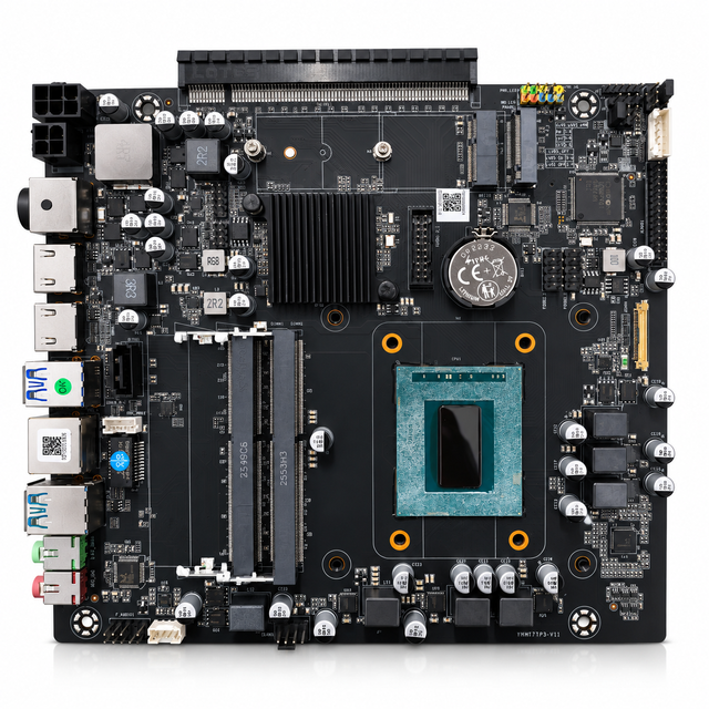 PCIe5.0 X16 Slot AIO HX Motherboard Intel 5/7 13/14th for Industrial Control Video Workstation Automation Edge Computing