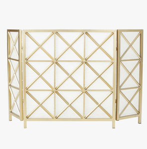 Paraschizzi per Caminetto in Metallo Stile Nordico Scandinavo Minimalista Bilanciato e Lussuoso per Camera da Letto - Stile "<span class=keywords><strong>Lagom</strong></span>" - Product Image 1
