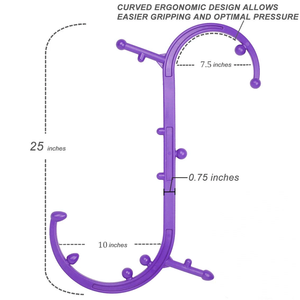 Hals Körper Muskel entlastung Original S-förmige therapeut ische Entspannung Druck werkzeug Selbst <span class=keywords><strong>massage</strong></span> Stick Haken - Product Image 6