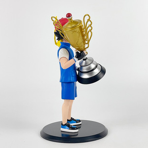 <span class=keywords><strong>Figurines</strong></span> de collection Pokémon Ash Ketchum Pikachu, articles de collection d'anime, gagnez le championnat, jouet cadeau, modèle, décoration ornementale - Product Image 3