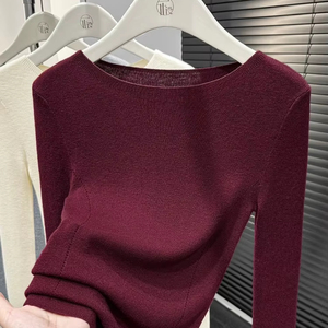 Maglione da donna <span class=keywords><strong>a</strong></span> collo alto, slim fit, <span class=keywords><strong>a</strong></span> maniche lunghe, senza cuciture, leggero. - Product Image 6
