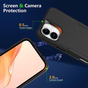 ใหม่เคสโทรศัพท์มือถือ2อิน1สำหรับ Motorola g Play Stylus Power EDGE PLUS PURE X30 Pro 5G 4G 2024 2023ปกป้องเต็มรูปแบบฝาหลัง - Product Image 2