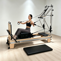 Prix d'usine, Vente chaude, OEM & ODM, Équipement professionnel de fitness et de Pilates, Machine Reformer avec demi-tourneuse
