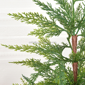 Wholesale 50-70cm <b>Mini</b> Cedar Artificial <b>Christmas</b> <b>Tree</b> Eco-Friendly Lightweight Custom Color China Supplier High Quality - Product Image 5