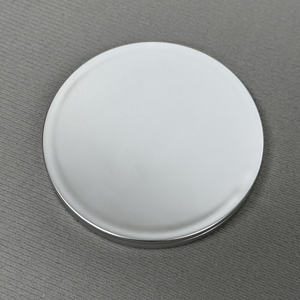 Espejo compacto de doble cara plateado mate Espejo de bolsillo plegable magnético de alta calidad Espejo de marca de belleza de lujo - Product Image 5