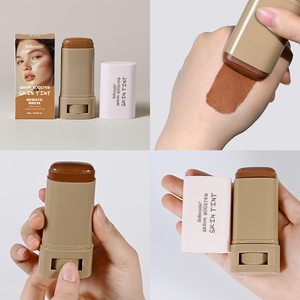 Lakerain Multifunctional Magnetic Double Concealer Stick Semi-Permanent Cream Formula Herbal Ingredients INS Style Brown - Product Image 5