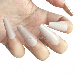 Các Nhà Cung Cấp Móng Giả Giả Dài Tự Nhiên Ấn Toàn Bộ Móng Giả Gel Màu X Viên Nang - Product Image 6