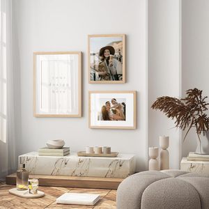 Cadre <span class=keywords><strong>photo</strong></span> en bois dur massif naturel chêne cadre <span class=keywords><strong>photo</strong></span> classique affiche cadre tenture murale affichage décor à la maison 30x40 <span class=keywords><strong>40x50</strong></span> 50x70 cm - Product Image 3