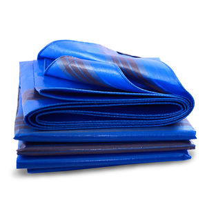 Shandong Ruigu Huizhong PE Tarpaulin 220g 240 Waterproof Sapphire Blue Truck Freight Yard Cover - Product Image 1