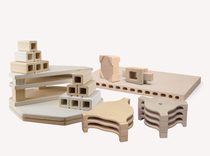 KERUI Cordierita Mullita Horno Estantes Resistente Al Fuego Hueco Cordierita Mullita Pilares <span class=keywords><strong>Pilar</strong></span> Cuadrado Tubo/Tubo - Product Image 6