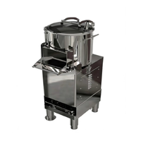 Machine à éplucher les pommes de terre multifonctionnelle commerciale en acier inoxydable, laveuse électrique de pommes de terre, nettoyeur de légumes (oignons, ail) et de fruits de mer