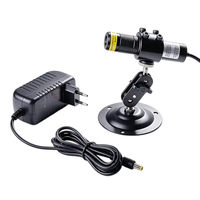 Module de localisation laser vert QDLASER 20x90mm 520nm 30mW pour le travail du bois, la découpe de métaux, la gravure, le positionnement et l'alignement