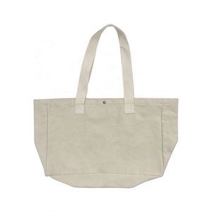 Sac fourre-tout en toile de coton extra large, best-seller, réutilisable et personnalisable avec logo, sac de courses surdimensionné - Product Image 3