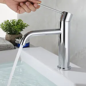 15-Years Faucet Manufacturer Factory Price One-stop Solution Single Hole Bathroom Faucet