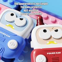 Talkies-walkies pour enfants QY, mini jouet sans fil, portable, interphone de poche, apprentissage des langues, 3 piles AAA, portée <1,5 km, modèle