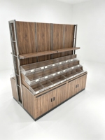 Supermarkt schap, winkelrek, gondola schap, metalen displayrek voor supermarkten, 2026 model.