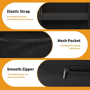 Étui rigide étanche personnalisé AYM ESC-084 en EVA avec fermeture éclair pour souffleur d'air, noir, sac de voyage médical, protège - Product Image 5